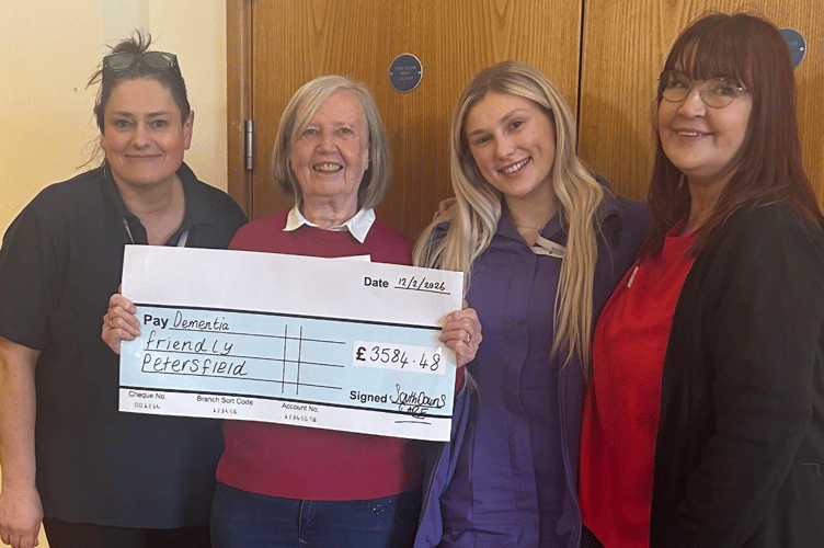 Dementia Friendly South Downs Care donation
