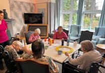 Snow much fun at care home’s version of Winter Olympics