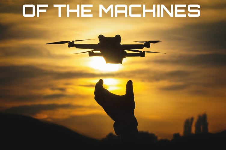 The book cover of Rise of the Machines, edited by Andrew Simms.