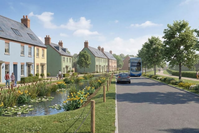 Chance for public to view plans for 1,100 homes