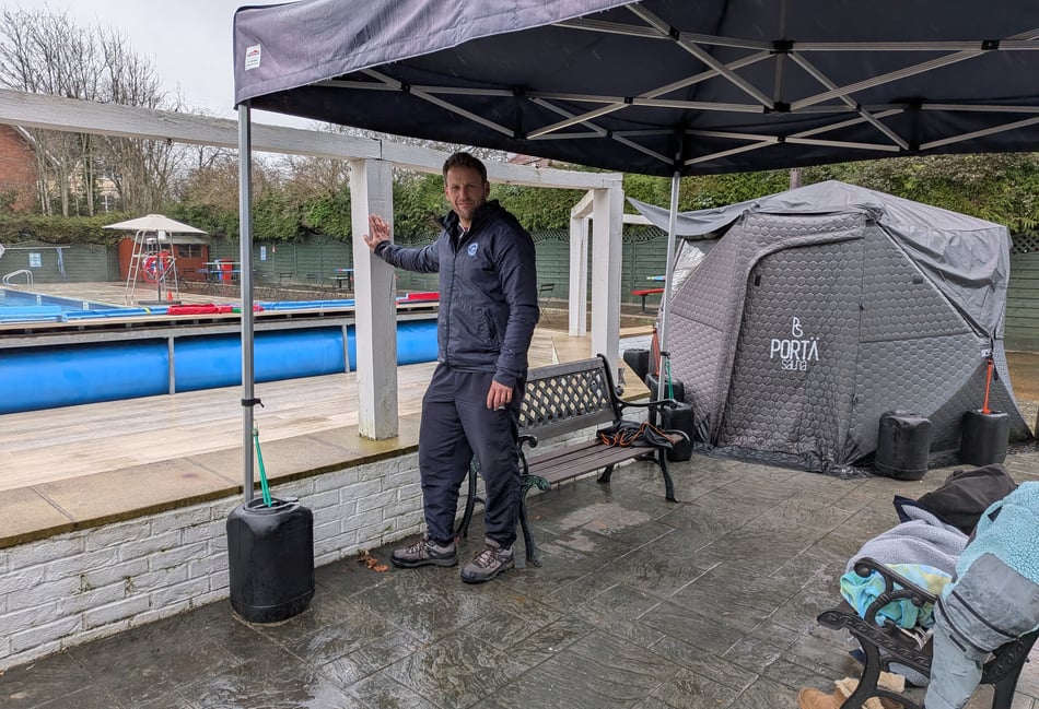 Nordic and nice as permanent sauna planned for open air pool