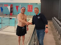 Thanks a ton as Woolmer Lion completes 50k swimming challenge