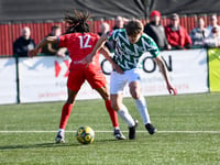 Farnham Town's winning run ends with narrow defeat at league leaders