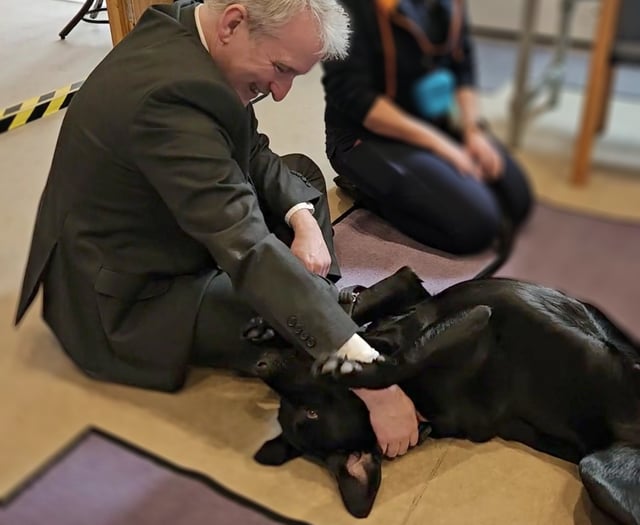 East Hampshire MP visits Alton-based Dogs for Autism