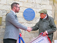 WATCH: Fighting the Battle of Britain in a Langrish stable block