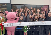 WATCH: Cheers as massive M&S Food store opens on Farnham Retail Park