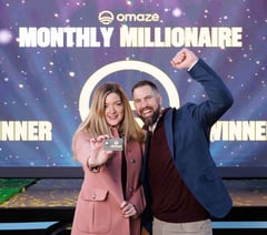 WATCH: Hampshire woman swigs champagne in car park after £1m win