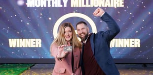 WATCH: Hampshire woman swigs champagne in car park after £1m win