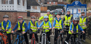 On the right track: Camelsdale pupils master road safety