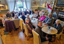 St George’s Society's successful lunch in Haslemere