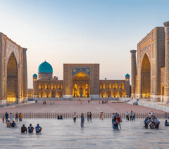 Grayshott lecture takes audience on whistle-stop silk road tour