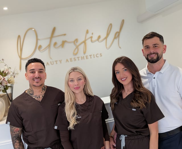 Looking good as beauty clinic opens in Petersfield