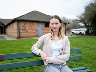 Chloe celebrates Easter after breakthrough treatment for 40 allergies