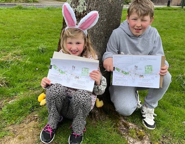 Cracking turnout as Fernhurst Hub egg hunt sets new record