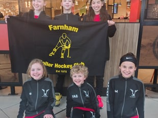 Farnham players shine at England Roller Hockey Easter camp in Portugal