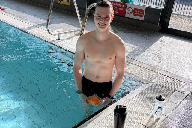 Lifeguard takes on Ironman challenge for charity