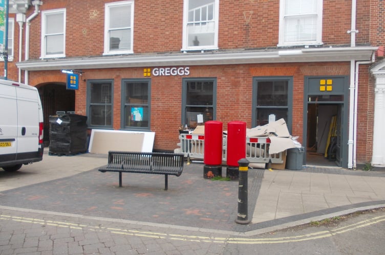 Greggs, 38 High Street, Alton, April 14th 2026.