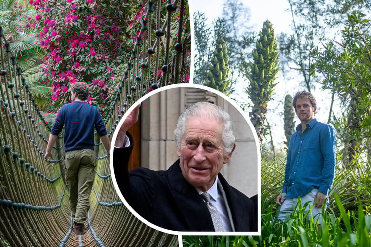 David Pearce used to work as a gardener for King Charles.