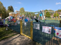 Its the fort that counts as Lindford gets playground boost