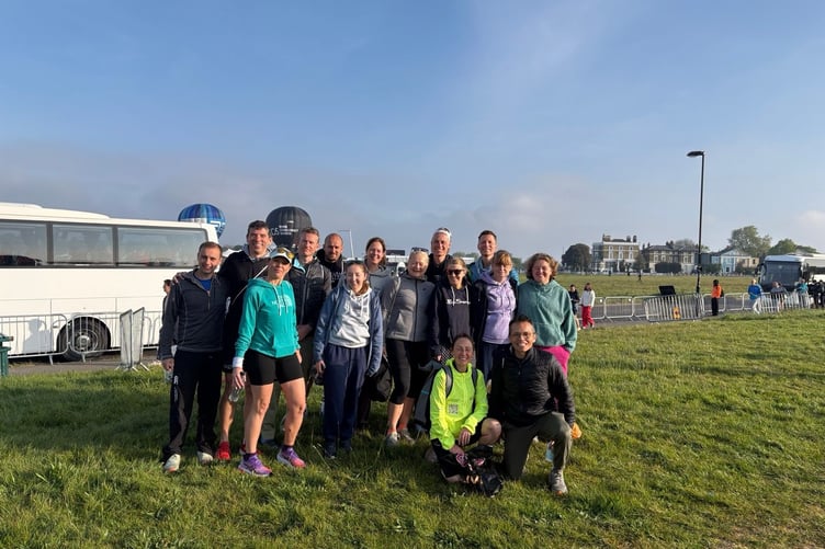 Team HBAC ready for the London Marathon
