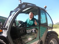 Tractor driving party leader backs British farming