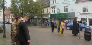 Service held in Petersfield to mark VE Day