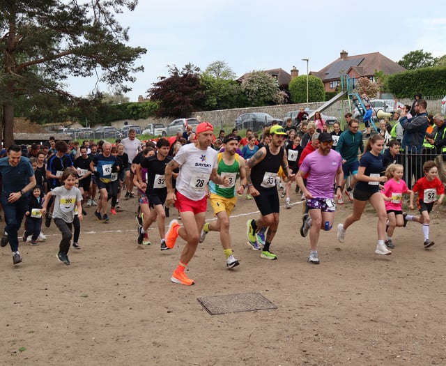 Up and running as Petersfield Heath 5k raises nearly £2k for charity