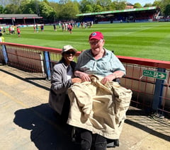 89-year-old's passion rekindled at Aldershot Town FC