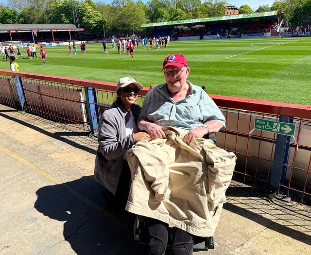 89-year-old's passion rekindled at Aldershot Town FC