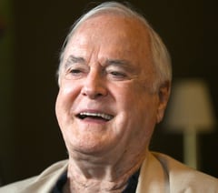 John Cleese celebrates 50 years of Holy Grail in Woking