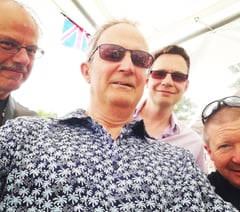 Enjoy swing and jazz gigs with Farnham's Vic Cracknell