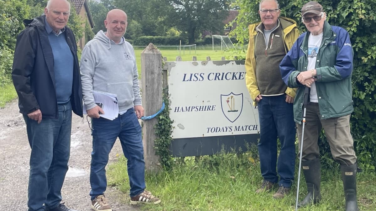New trustees aim to bring cricket back to The Glebe in Liss