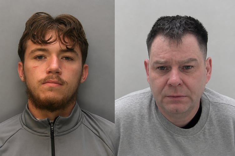 Billy O'Donoghue and John Cawley have been jailed for burglary