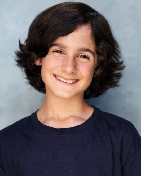 Raf Thompson, 11, of Farnham, who has secured a small part in the new Harry Potter TV series.