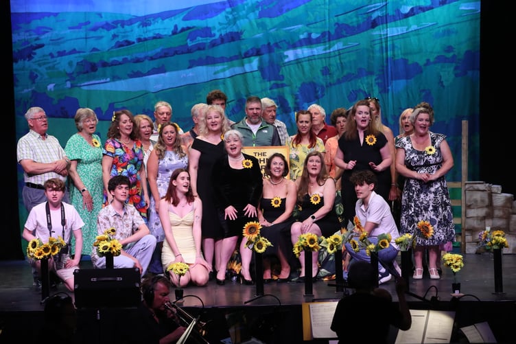 The cast of the FAOS production of Calendar Girls, Farnham Maltings, June 18th 2026.