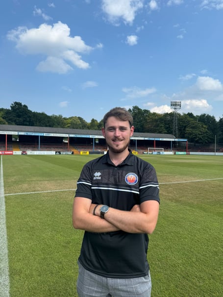 Aldershot Town lead marketing executive Michael Lipscombe (Photo: Aldershot Town FC)