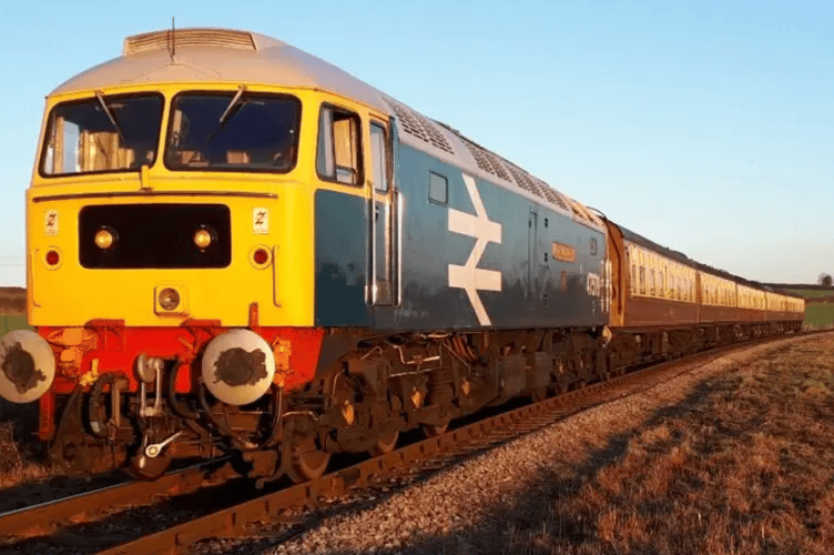 The Watercress Line's diesel engine number 47579 - Class 47 James Nightall GC.
