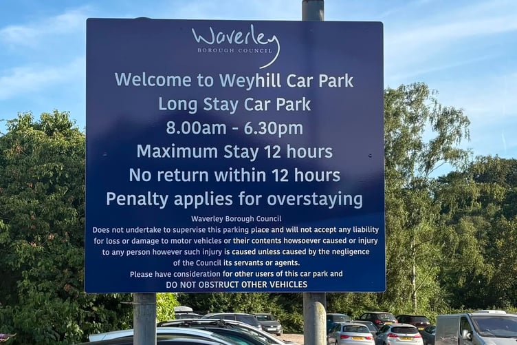 Waverley quashes ANPR rumours after Haslemere parking concerns