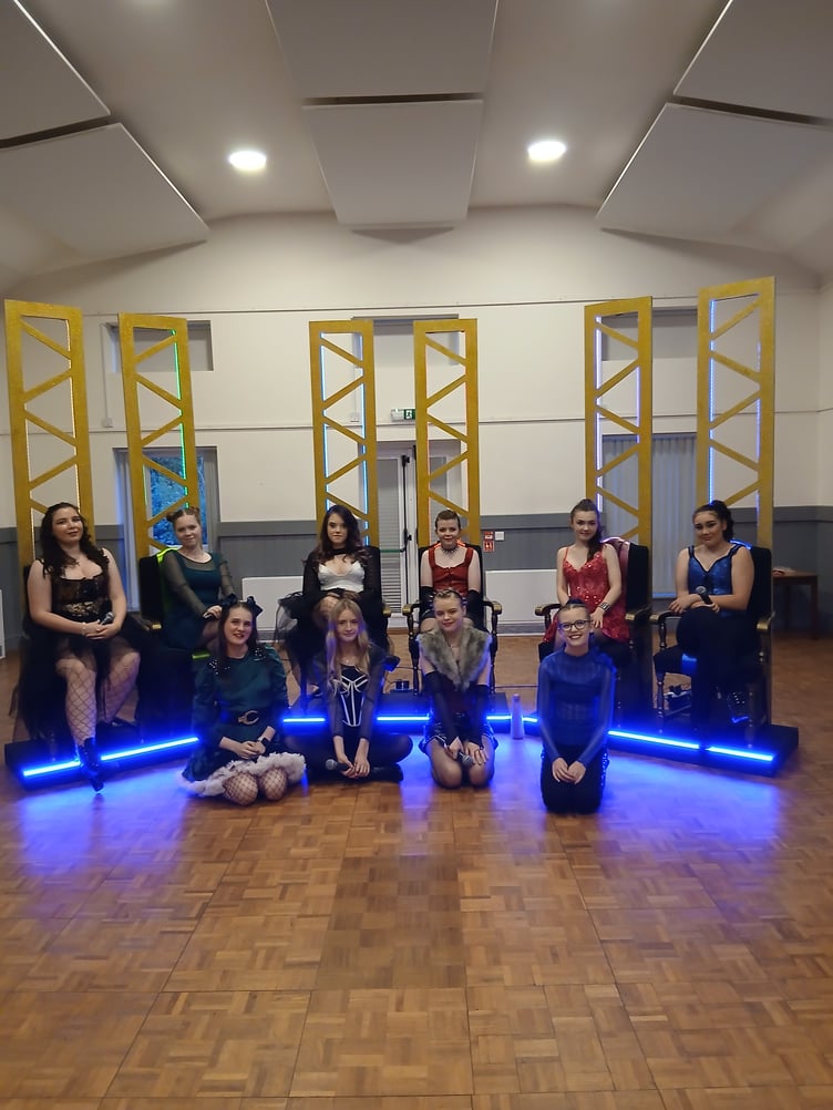 The cast of Six Teen Edition, which will be performed in Bordon and Alton during October 2026.