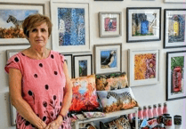 Artist Susie’s festival of colour is in the corner