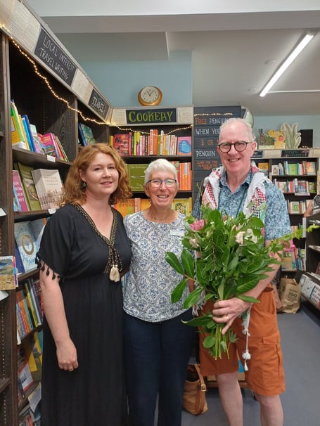 Readers gathered at The Haslemere Bookshop to celebrate Palestinian literature during the week-long PalestineReads event.