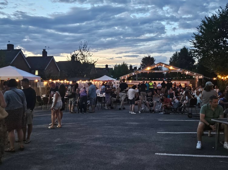 The Music, Beer & Food Festival brought Liphook together for a day of live music, food and drink. Credit: Liphook Music, Beer & Food Festival.