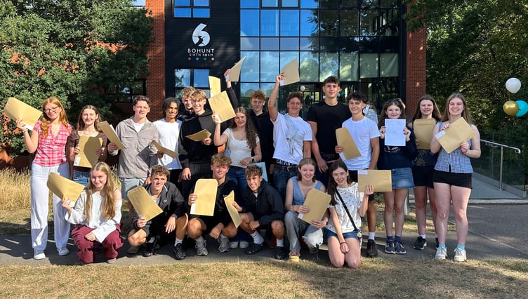 Record results and joy as Bohunt pupils celebrate GCSE success