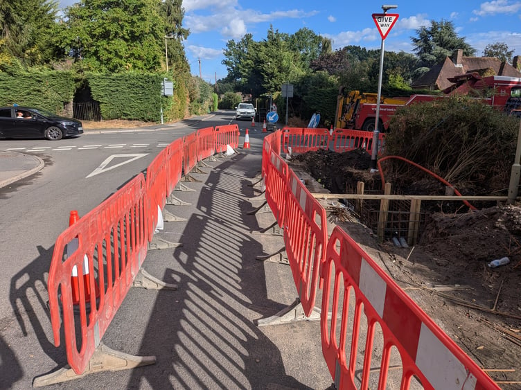 PP Pulens Lane Openreach work