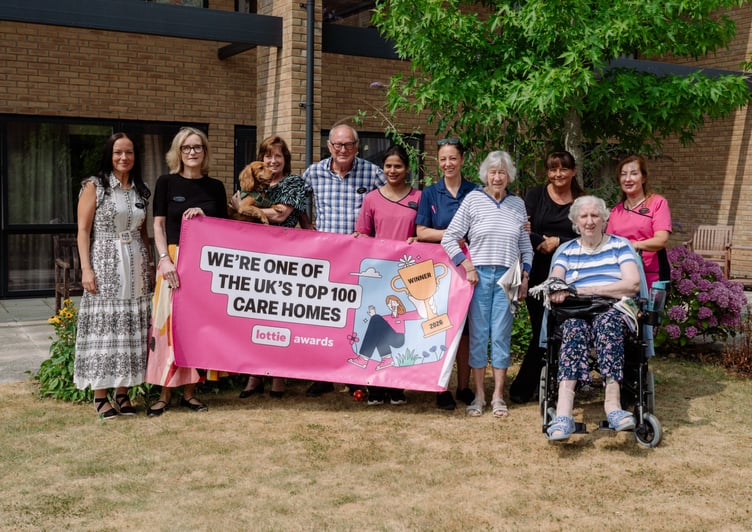 Bramshott Grange Care Community in Liphook, which has been named among the UK’s top 100 care homes in the 2026 Lottie Awards.