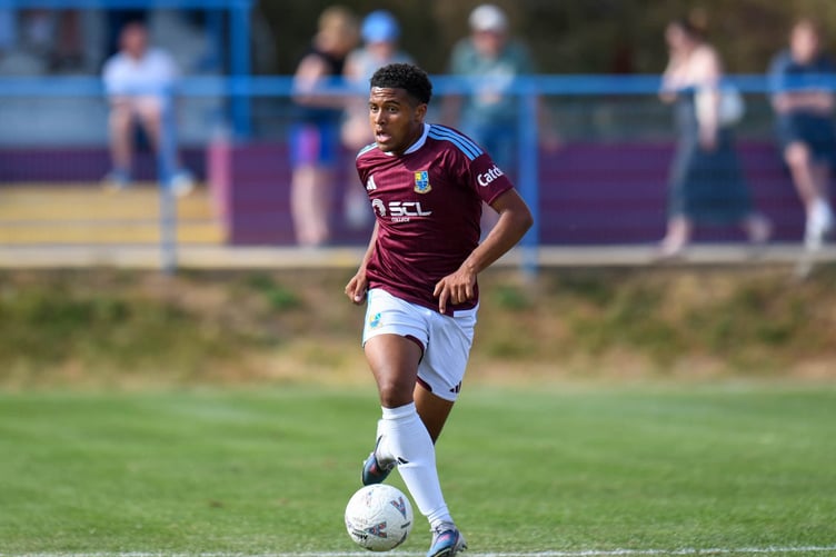 Farnham Town striker Miles Obodo has extended his loan spell with Basingstoke Town (Photo: Farnham Town FC)