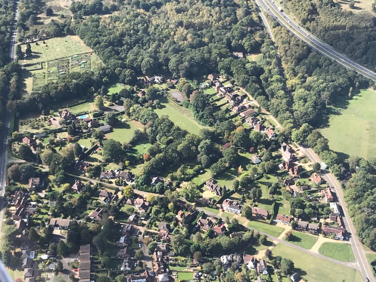 Moushill Lane in Milford.