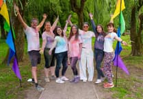 Dazzling: Inaugural Liphook Colour Run raises £5k and counting for food bank