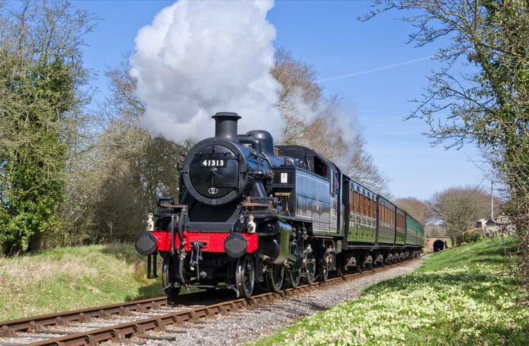 Ivatt Class 2MT 41313.