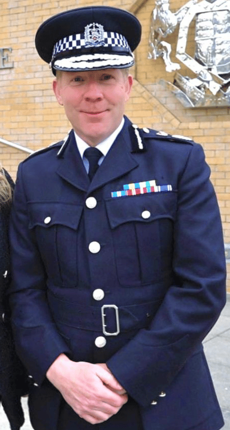 Former Hampshire & Isle of Wight Chief Constable Scott Chilton.